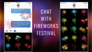 Animated Fireworks Sticker GIF