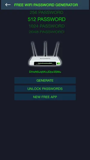 免费的WIFI密码生成器