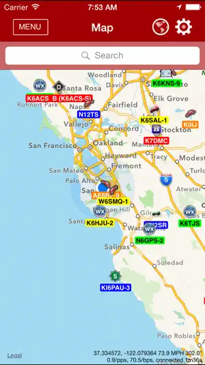 APRS Mobile