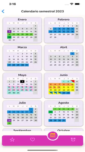 Calendario Académico UG