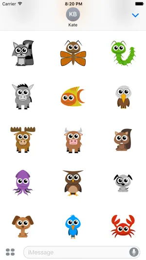 Adorable Animal Stickers