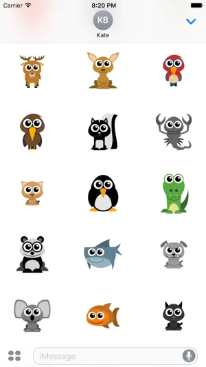 Adorable Animal Stickers