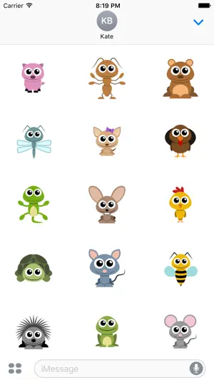 Adorable Animal Stickers