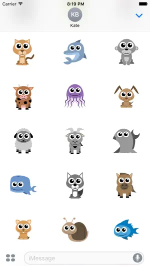 Adorable Animal Stickers