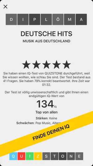 Deutsche Hits Musik-Quiz