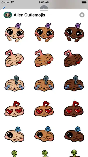 Alien Cutiemojis