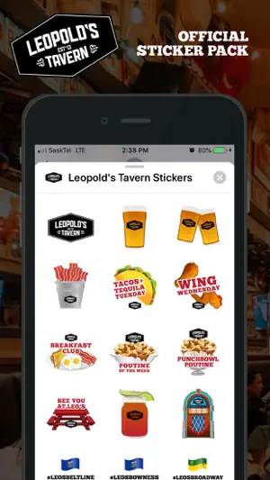 Leopolds Tavern Stickers