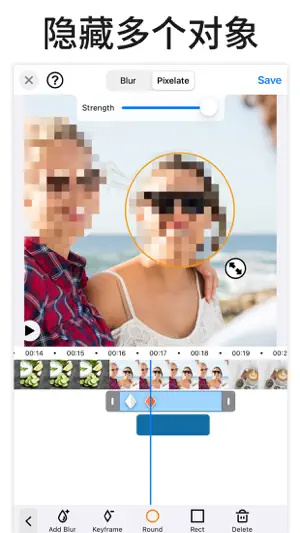 模糊视频编辑器 Blur Video Editor