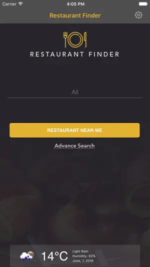 Restaurant Finder